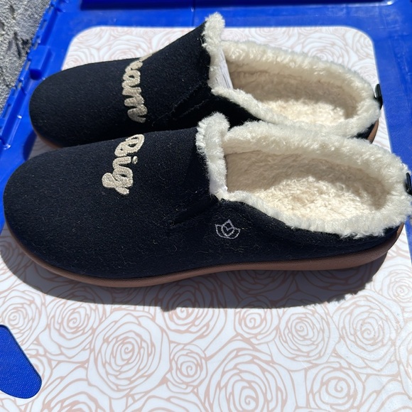 Waco Shoe Company Blue “Dream Big” Dundee Slipper size 9 B - Picture 4 of 6